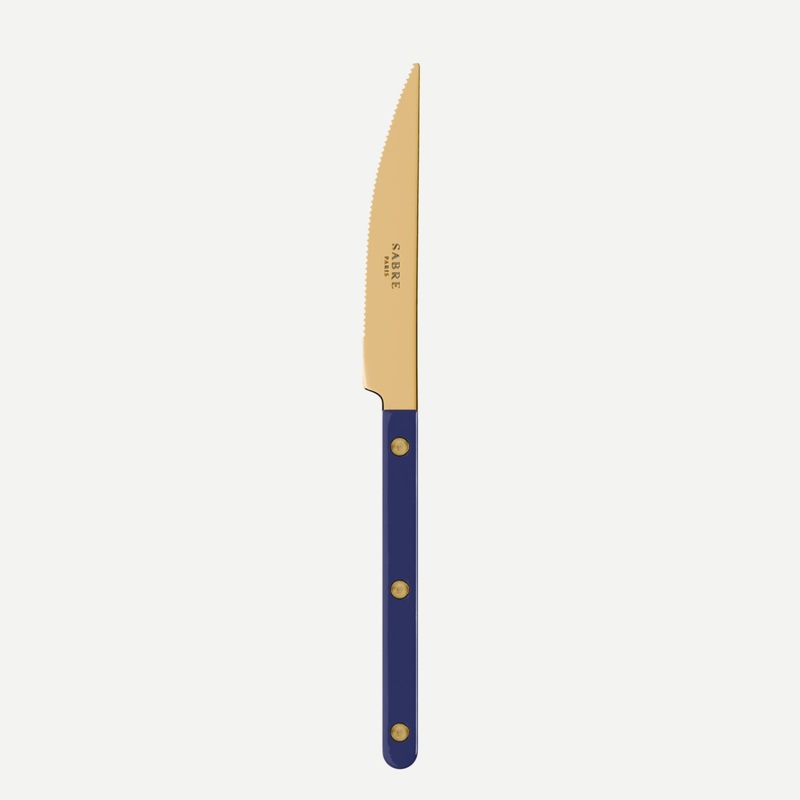 Bistrot Gold Solid, Navy blue