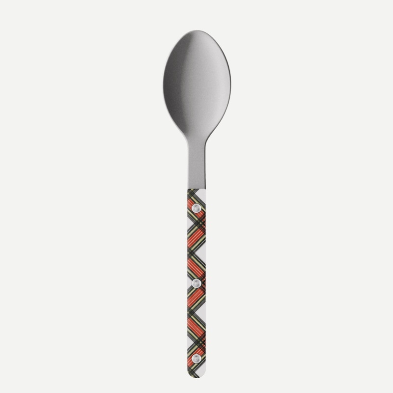 Bistrot Vintage Tartan, White