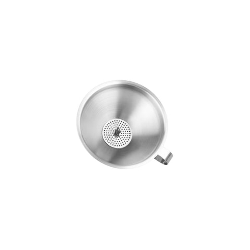 CHEF INOX FUNNEL w/STRAINER 18/10 125X110mm