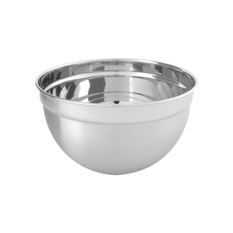 CHEF INOX MIXING BOWL DEEP S/S 240x140mm 5.0lt