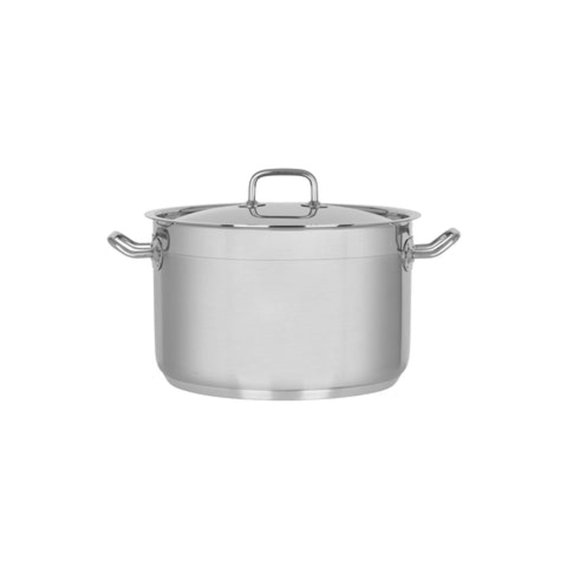 CHEF INOX PROFESSIONAL SAUCE POT wLID 18/10 280x175mm 10.7lt