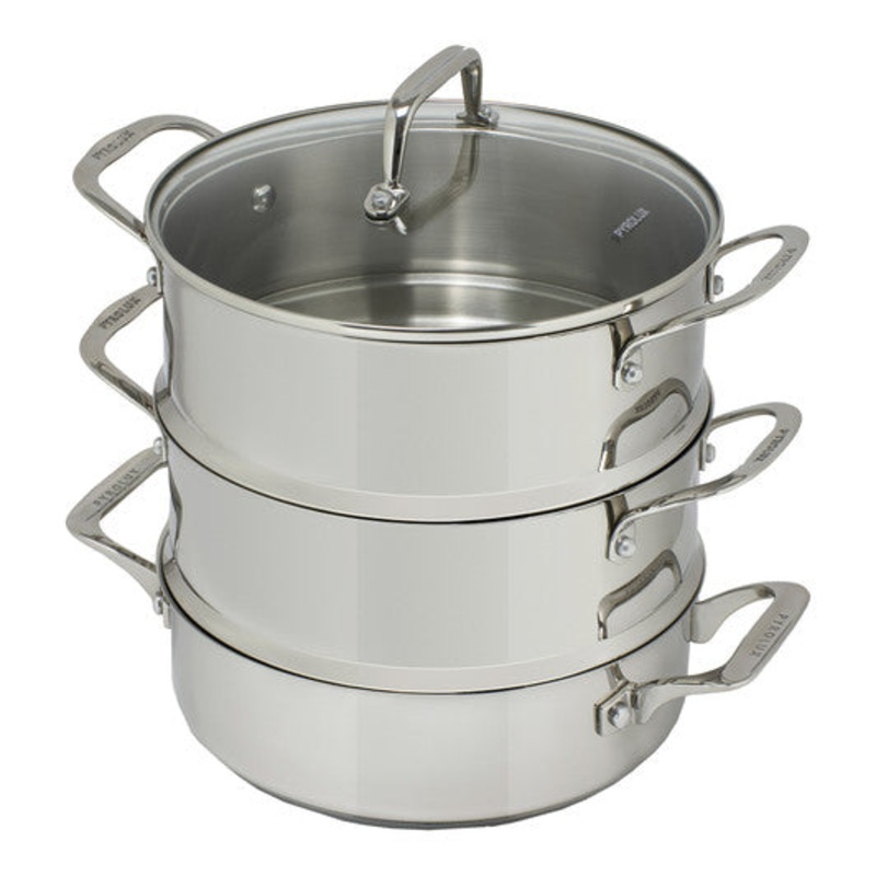 Pyrolux 3 Tier Steamer Set 24cm