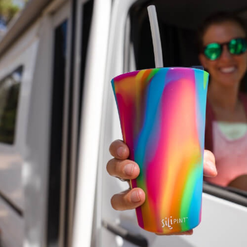 16 oz Hippie Hops Silicone Cup
