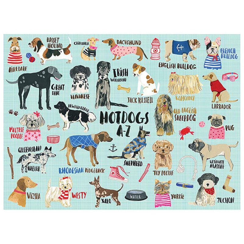 Hot Dogs 1000 Piece Puzzle