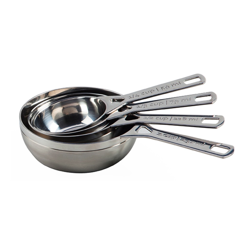 Le Creuset Stainless Steel Measuring Cup Set