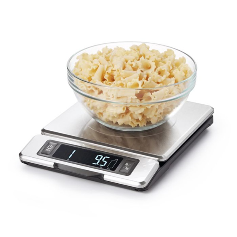 OXO 11 lb. Stainless Steel Food Scale with Pull out Display