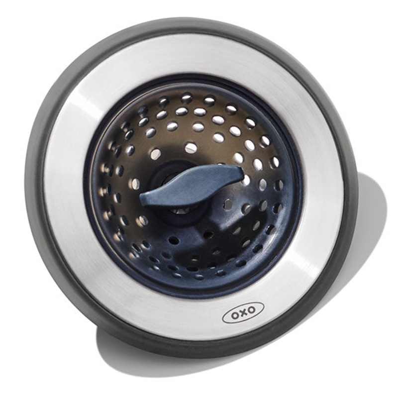 OXO Good Grips 2-in-1 Silicone Sink Strainer with Stopper