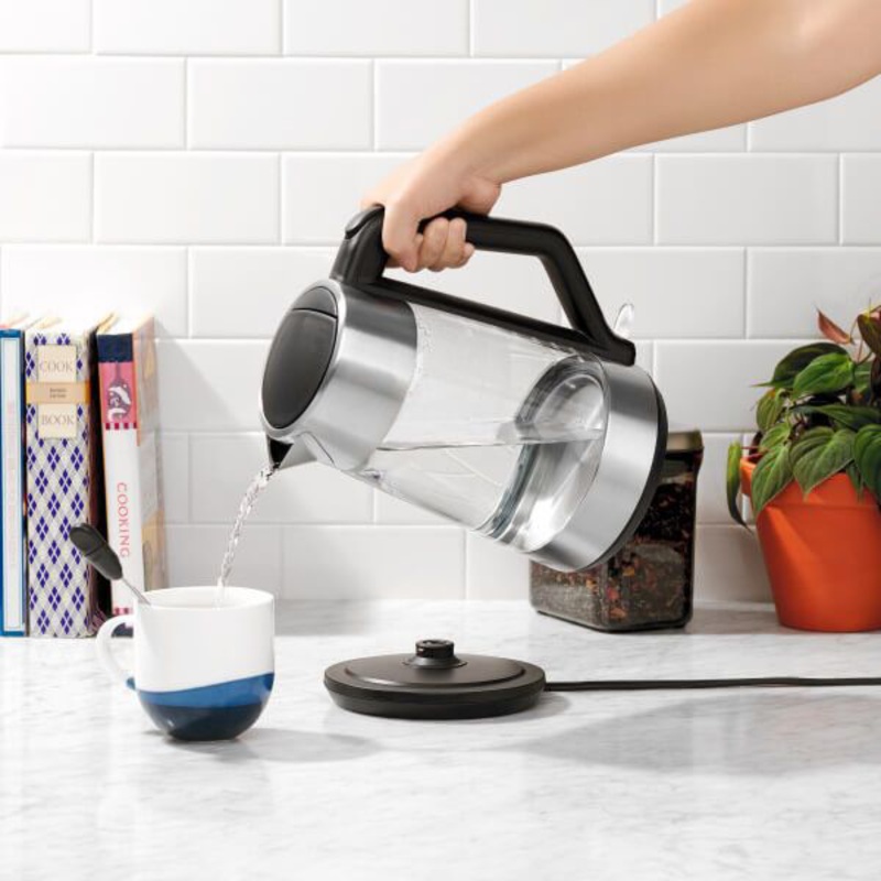 OXO On Cordless Glass Electric Kettle