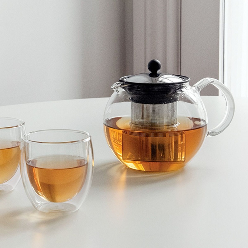 Bodum Assam 34 oz Teapot with Stainless Steel Infuser