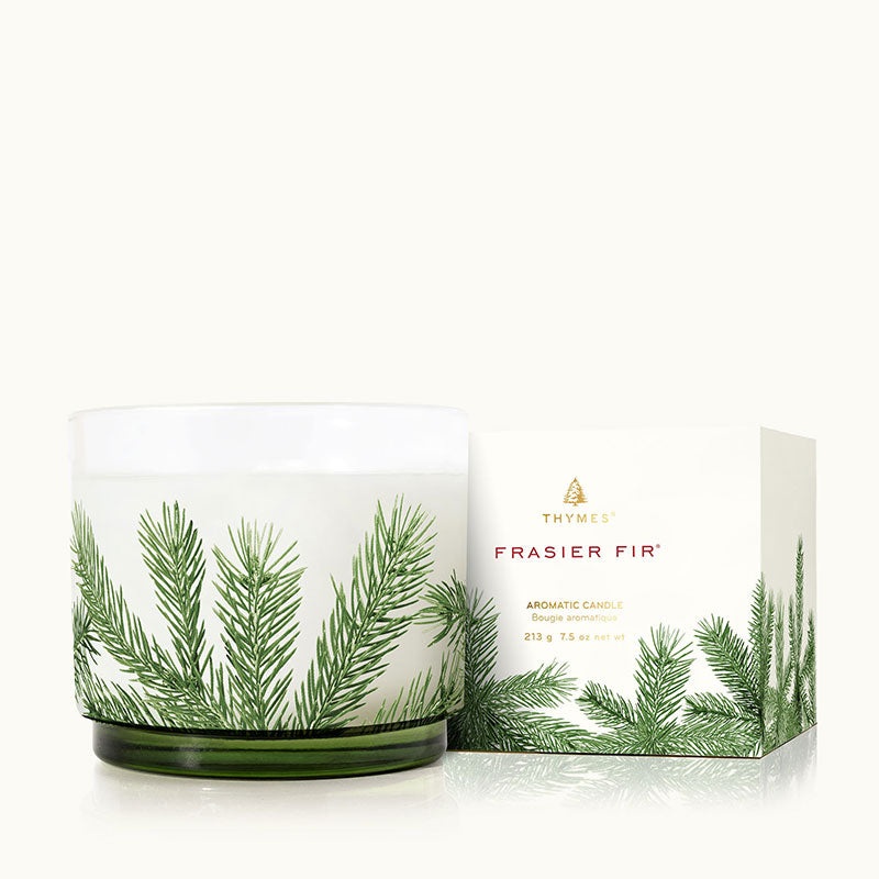Thymes Frasier Fir Small Pine Needle Luminary Candle