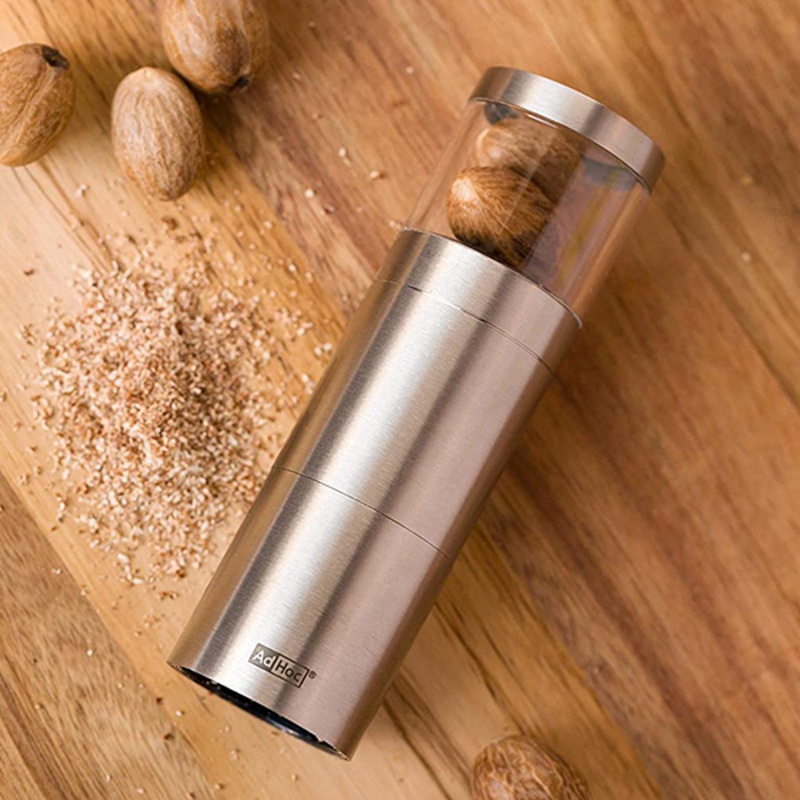 Zyliss Ad Hoc Stainless Steel Nutmeg Mill