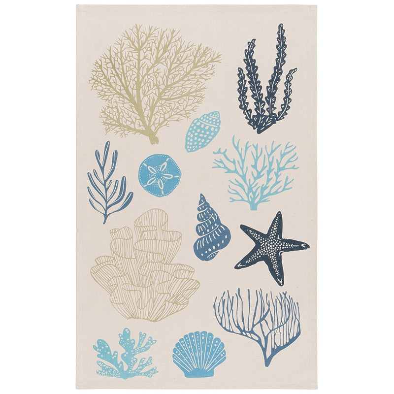Now Designs Shoreline Printed Dishtowel