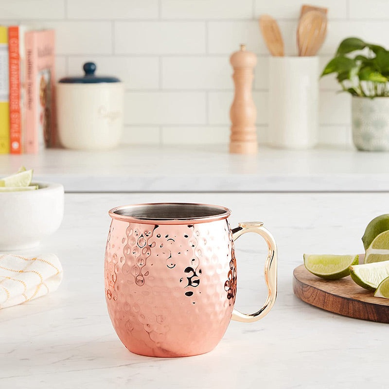 Oggi Hammered Moscow Mule Mug