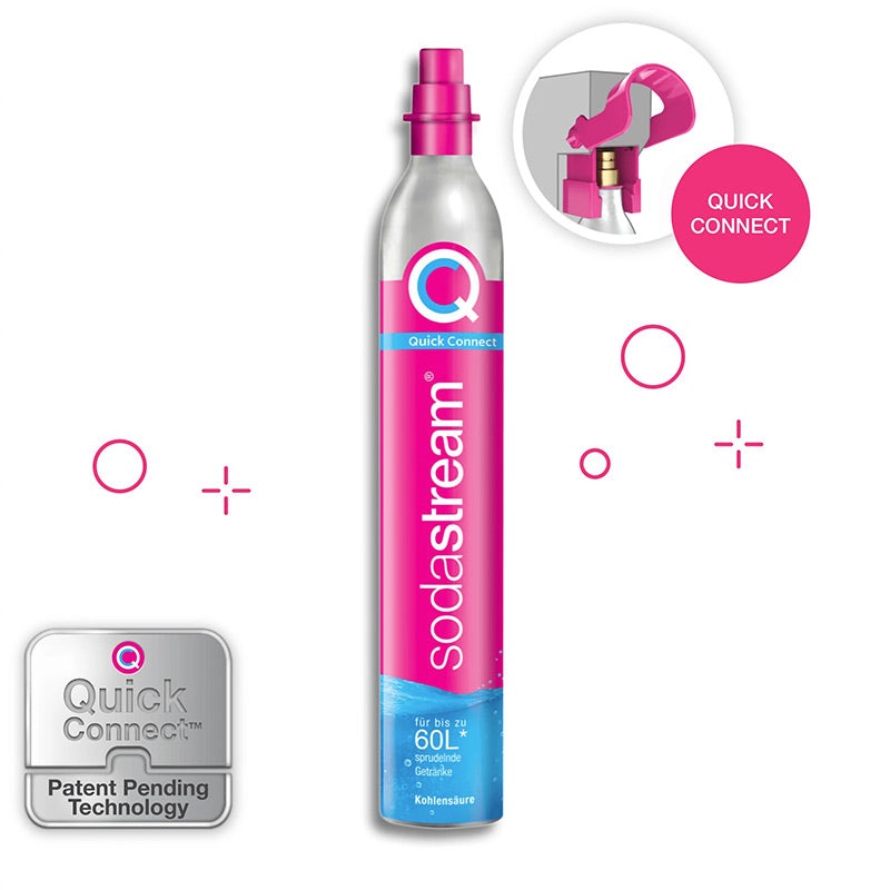 Sodastream 60 Liter Pink Carbonator- for Terra Sodamaker