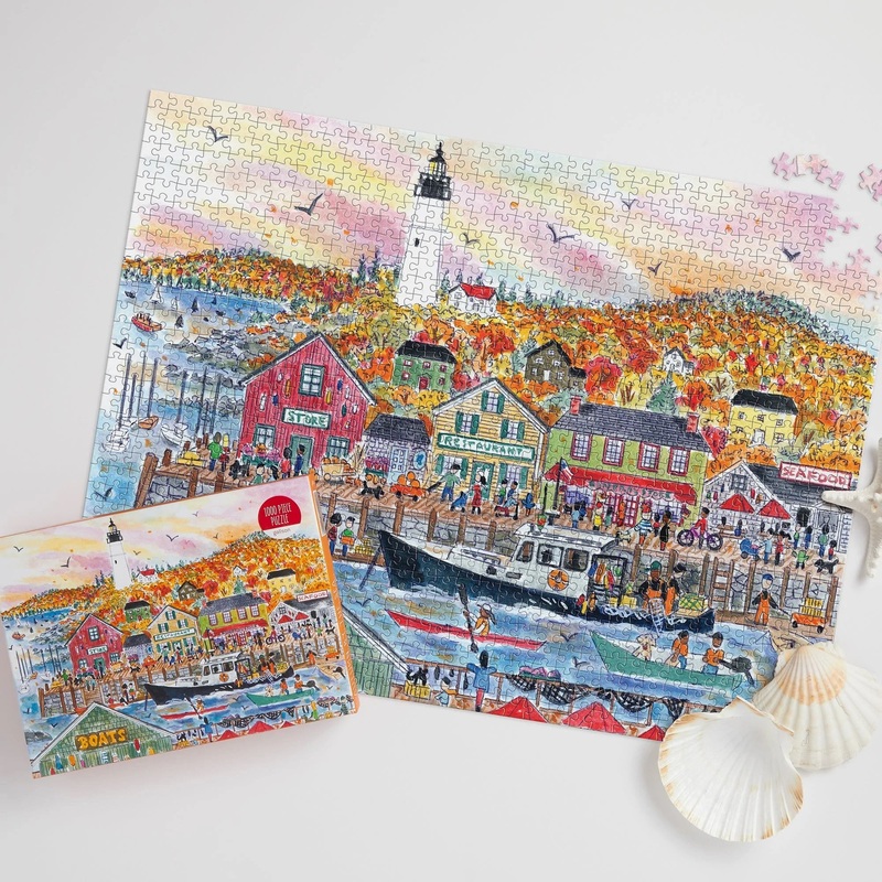 Autumn By The Sea 1000 Piece Puzzle