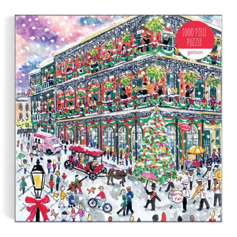 Christmas in New Orleans 1000 Piece Puzzle
