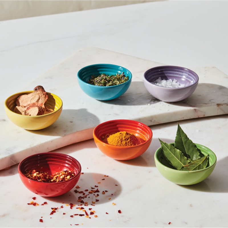Le Creuset 6-Piece Multi-Color Pinch Bowl Set
