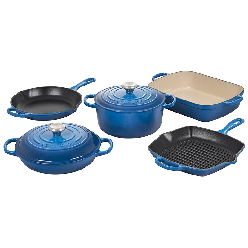 Le Creuset Signature 7 Piece Cookware Set