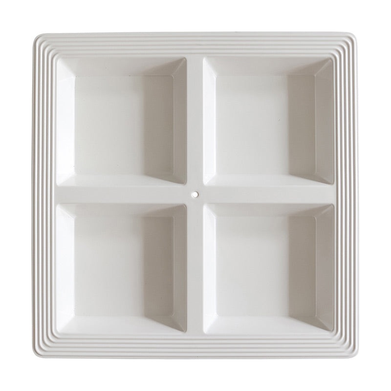 Nora Fleming Pinstripes Melamine Divided Server