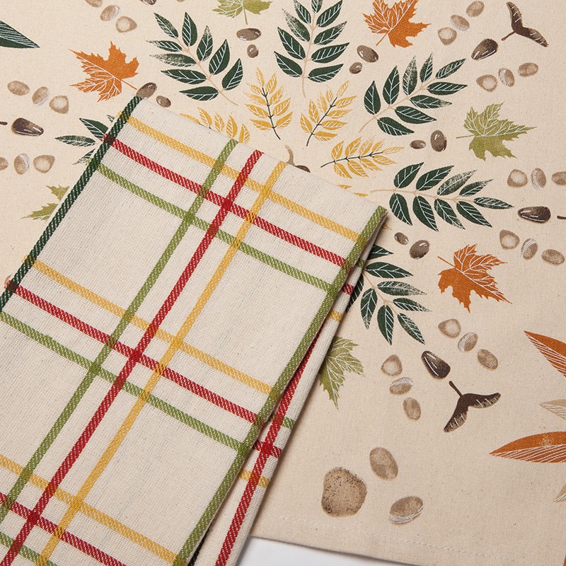 Now Designs Set of 2 Fall Foliage Dishtowels
