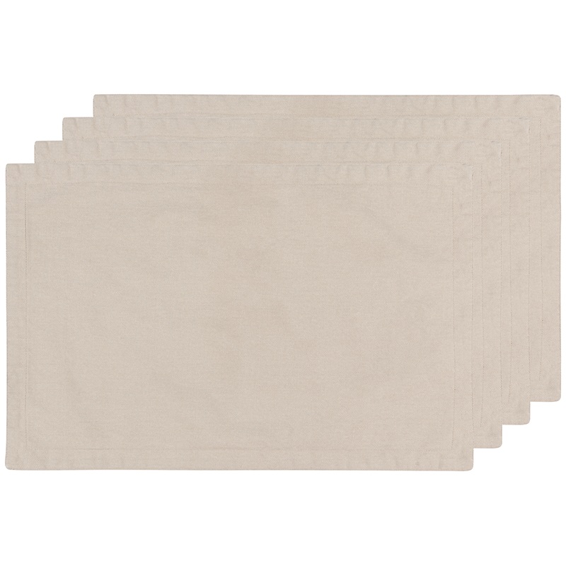 Now Designs Set of 4 Stonewash Placemats