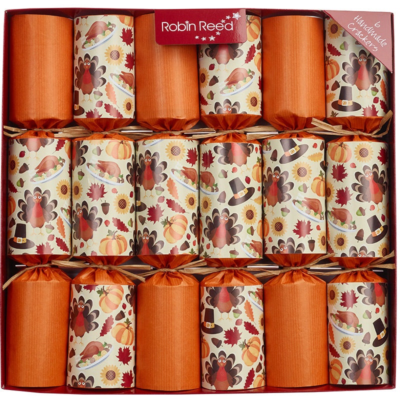 Robin Reed Set of 6 Racing Turkey Crackers