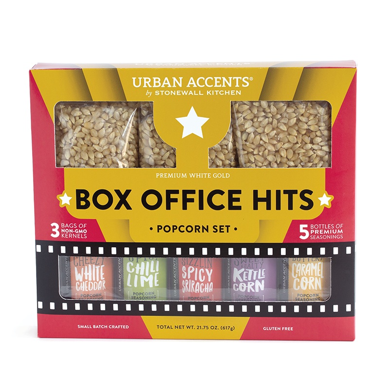 Urban Accents Box Office Hits Popcorn Set