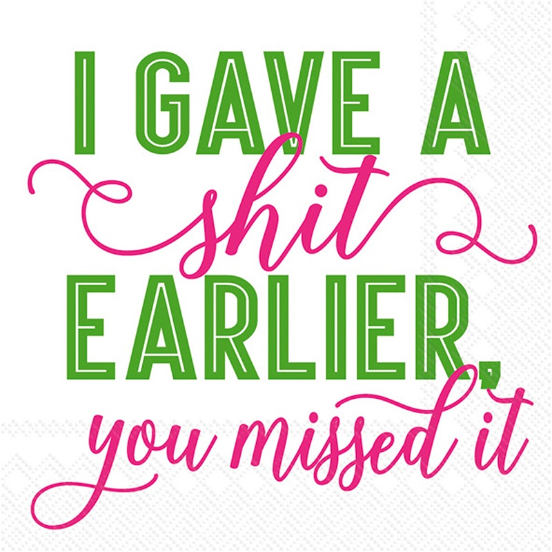 Earlier Paper Beverage Napkins