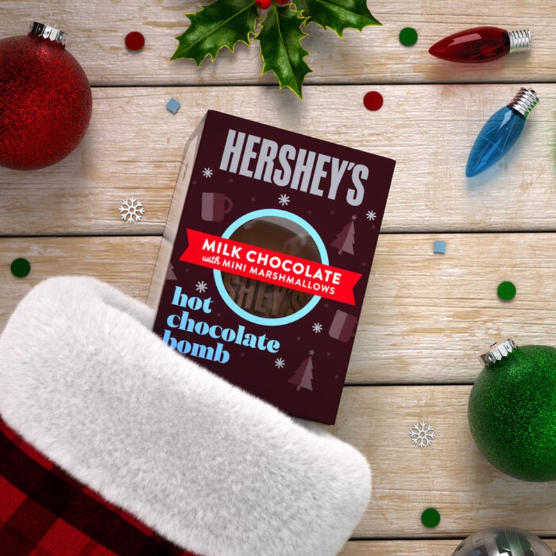 Hershey's Milk Chocolate Marshmallow Hot Chocolate Bomb