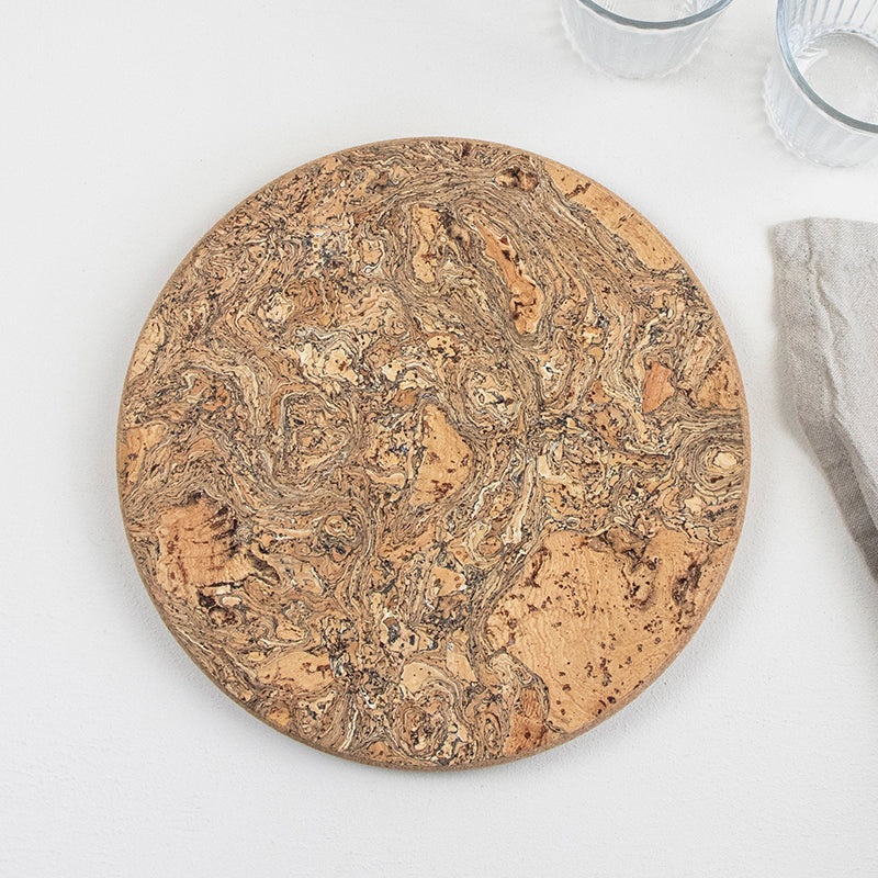 Liga Natural Cork Round Trivet