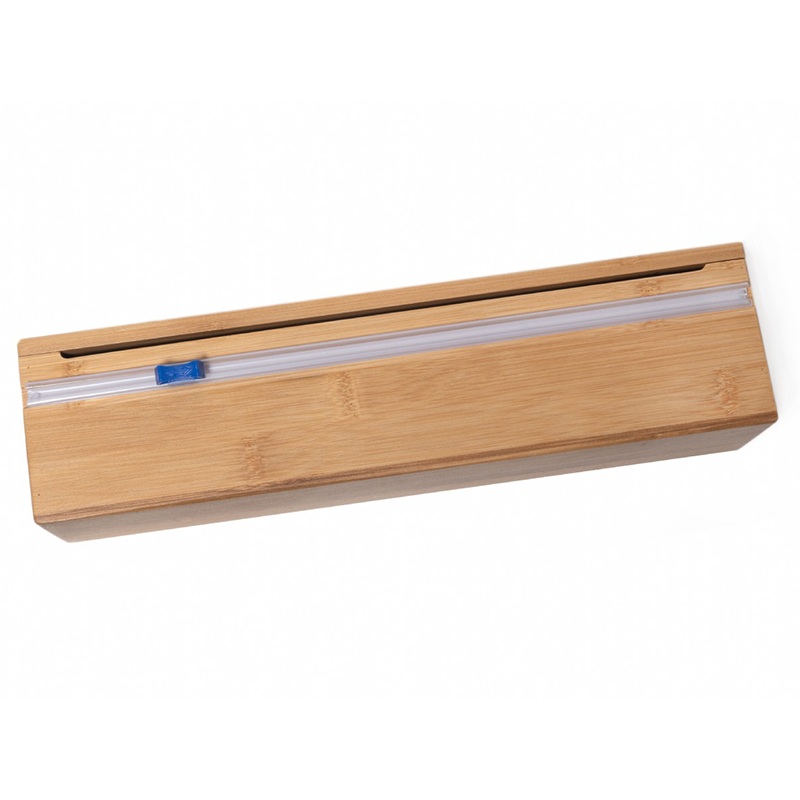 Lipper Bamboo Wrap Dispenser with Cutter