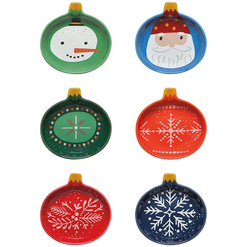 Now Designs Set of 6 Christmas Charms Pinch Bowls