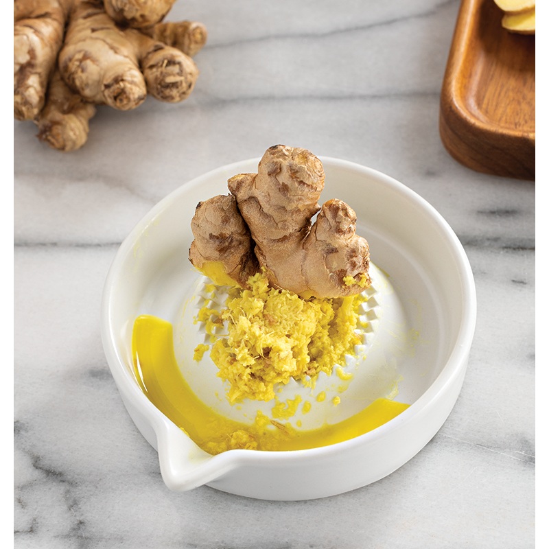 Now Designs White Ginger Grater