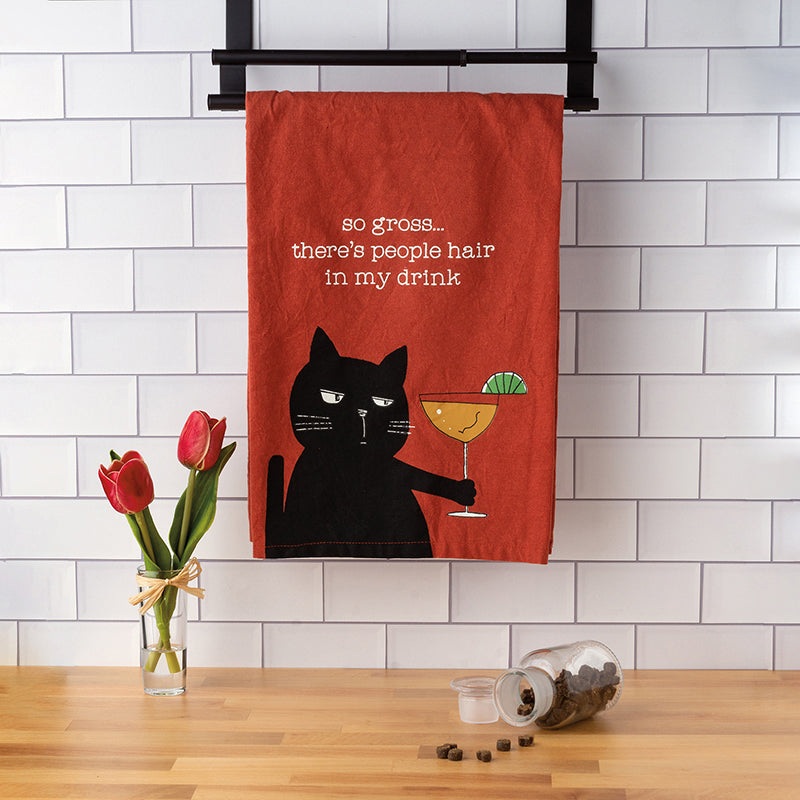 Primitives by Kathy People Hair Tea Towel