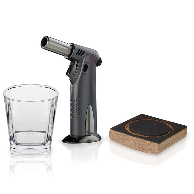 Viski Alchemi Barrel Board Smoking Set