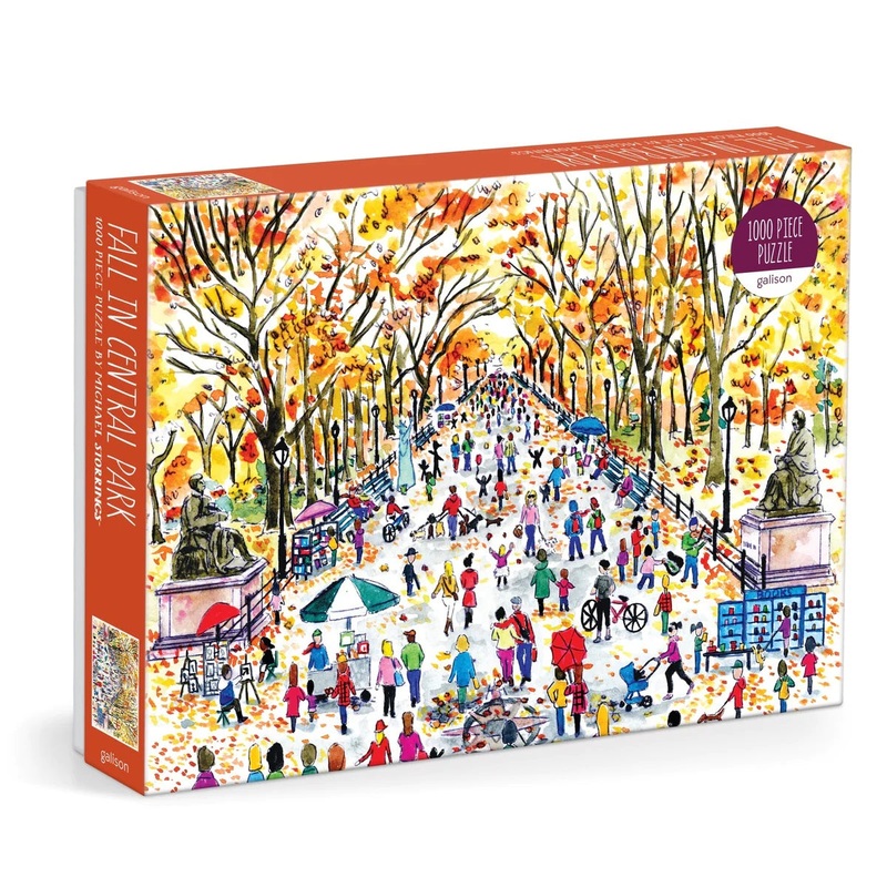 Galison Fall in Central Park 1000 Piece Puzzle