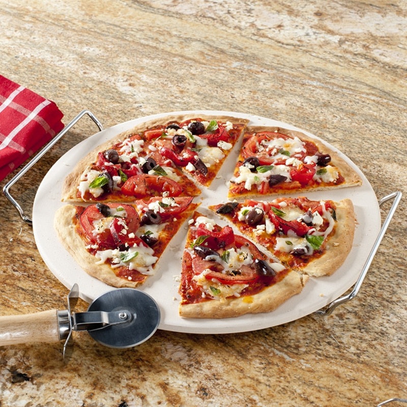 Nordic Ware 13" Pizza Stone Set