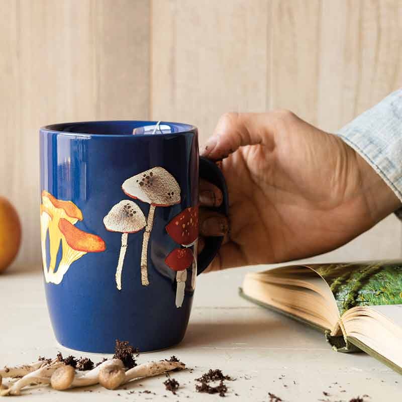 Now Designs 18 oz. Field Mushrooms Tall Mug