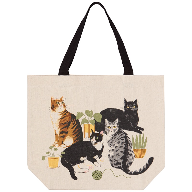 Now Designs Cat Collective Tote Bag