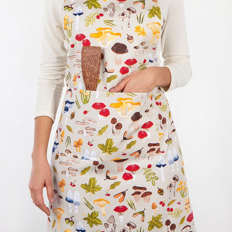 Now Designs Field Mushrooms Apron