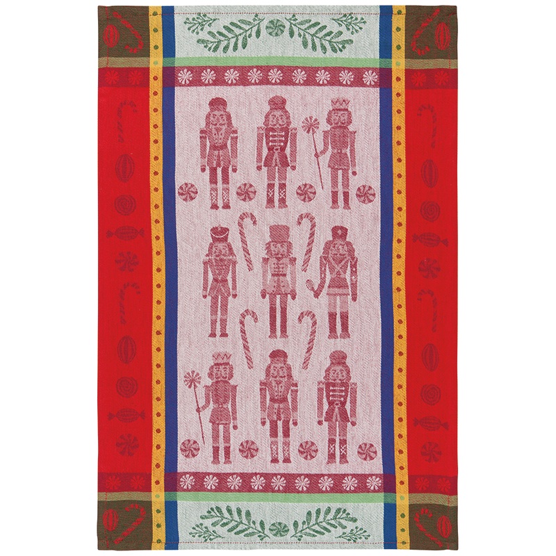 Now Designs Nutcracker Jacquard Dishtowel
