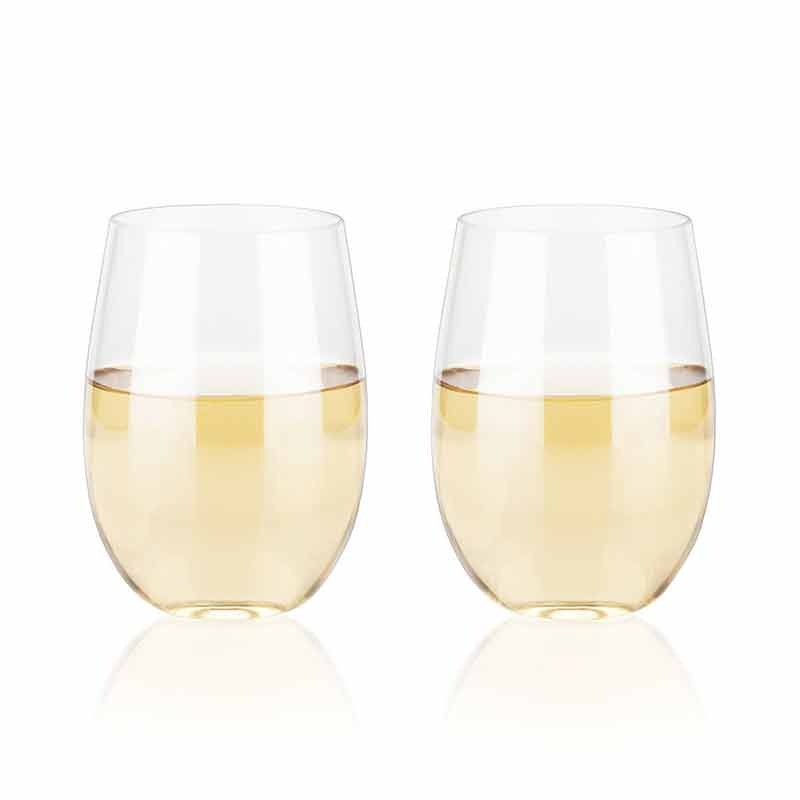 True Flexi Set of 2 Shatterproof Wine Glasses