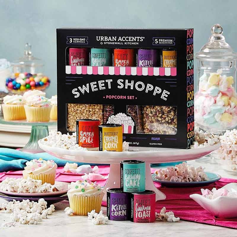 Urban Accents Sweet Shoppe Popcorn Set