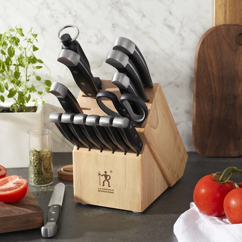 J.A. Henckels International Statement 15-Piece Knife Block Set