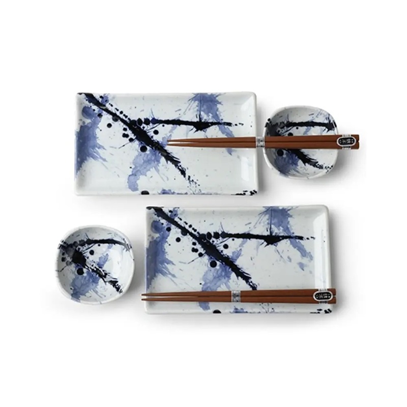 Miya Blue Sumi Sushi for 2 Set