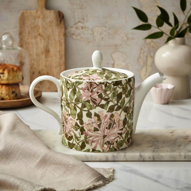 Morris & Co. Honeysuckle 2 Pint Teapot
