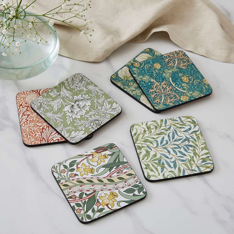 Morris & Co. Set of 6 Coasters