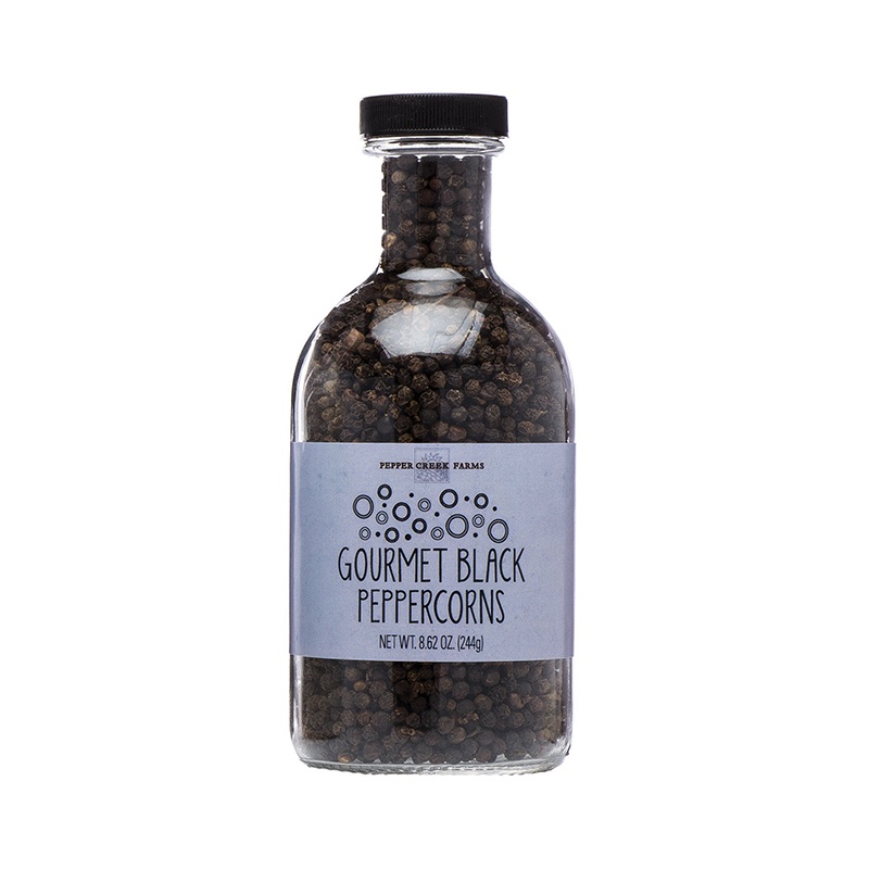 Pepper Creek Gourmet Black Peppercorns 8.6 oz