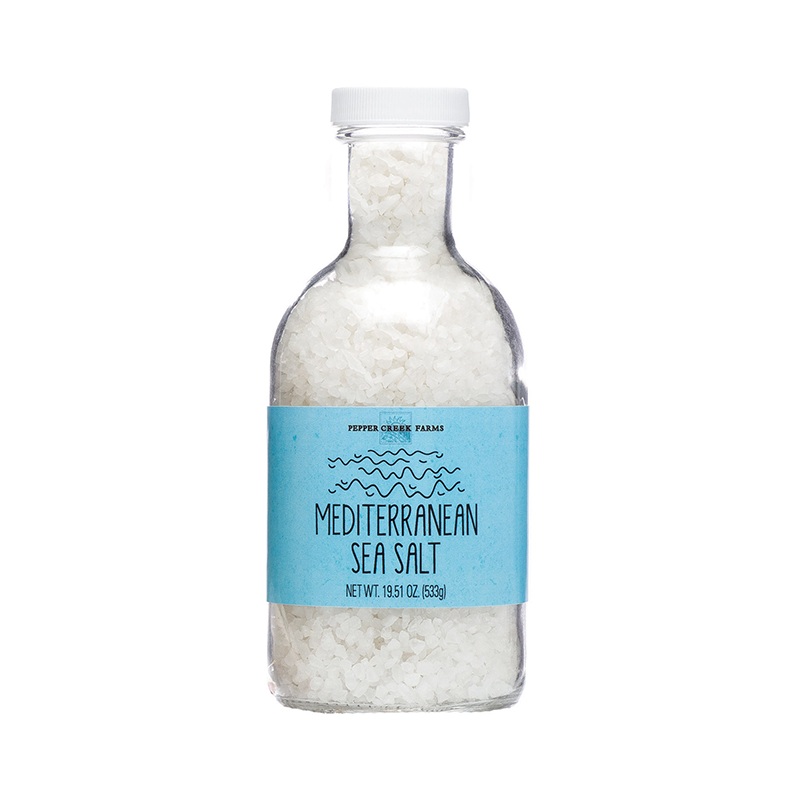 Pepper Creek Mediterranean Sea Salt 19.5 oz