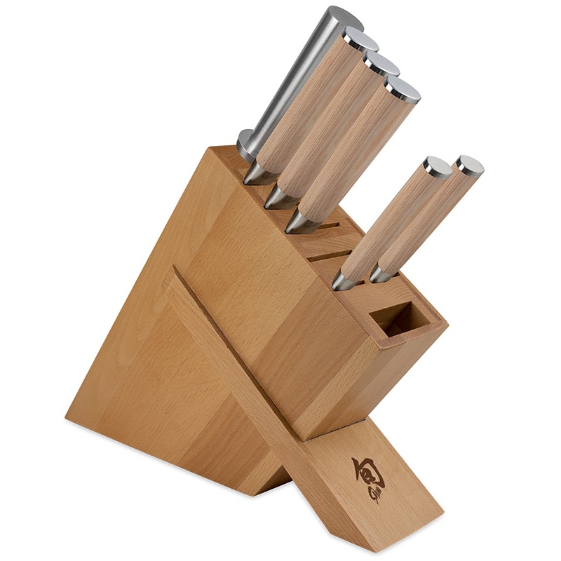 Shun Classic Blonde 7-pc Block Set